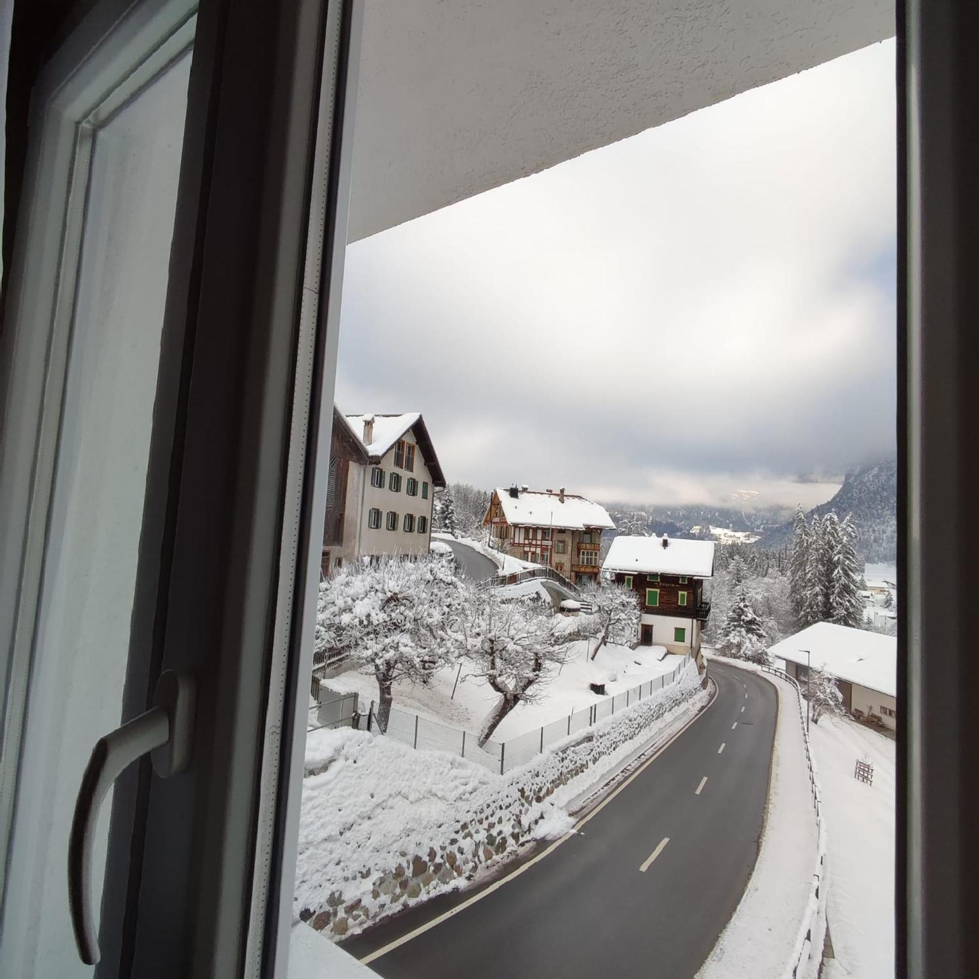 Haus Albula Apartment Alvaneu Exterior foto